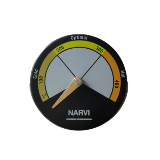 Narvi Røykkanaltermometer Magnetisk Narvi Røykkanaltermometer Magnetisk