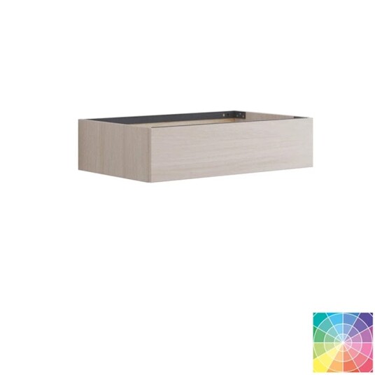 Dansani Calidris Glatt Servantskap lav 1 Skuff D50cm NCS eik / 80cm