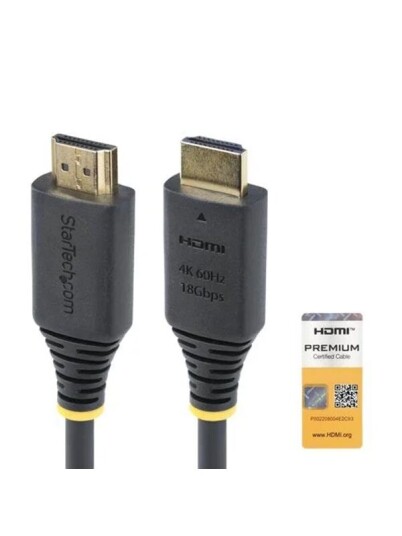 StarTech.com 3m (10ft) Premium Certified High Speed HDMI Cable 4K60Hz - HDMI cable with Ethernet - 3 m StarTech.com 3m (10ft) Premium Certified High Speed HDMI Cable 4K60Hz - HDMI cable with Ethernet - 3 m