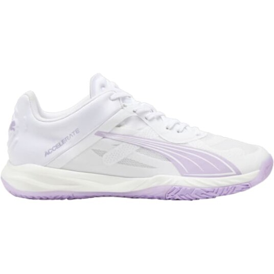 Puma Accelerate Nitro SQD Dame Puma White/Vivid Violet 37.5