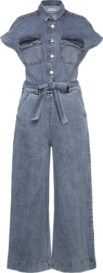 Lollys Laundry Mathildell Jumpsuit Ss - Blue - S