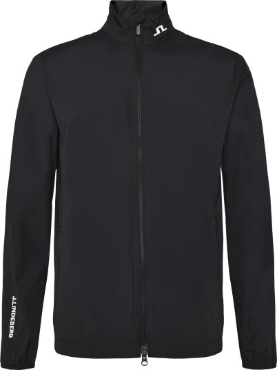 J. Lindeberg Tour Tech Packable Jacket Black M J. Lindeberg Tour Tech Packable Jacket Black M