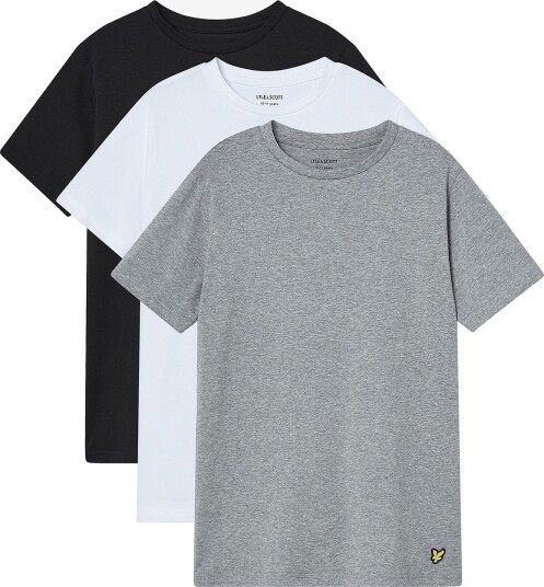 Lyle & Scott T skjorte Loungewear T shirts 3 pack Flerfarget