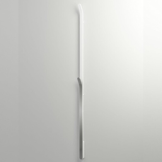 INR Iconic Nordic Rooms Bow Håndkletørker H170 Hvit Matt Krom INR Iconic Nordic Rooms Bow Håndkletørker H170 Hvit Matt Krom