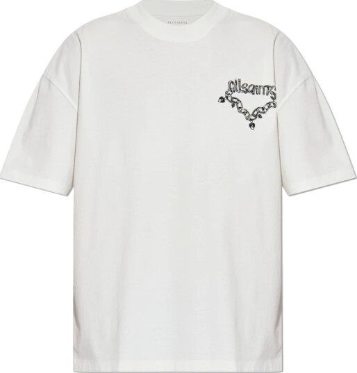 AllSaints Herre Topper Hvit XS,