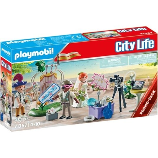 Playmobil City Life Bridal Couple with Camera Promo Pack 71367