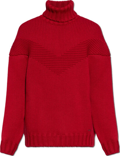 Dsquared2 Herre Strikkevarer Rød XL, Dsquared2 Herre Strikkevarer Rød XL,