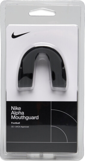 NIKE Equipment Nike Alpha Ce Mouth Guard Black ONE SIZE NIKE Equipment Nike Alpha Ce Mouth Guard Black ONE SIZE