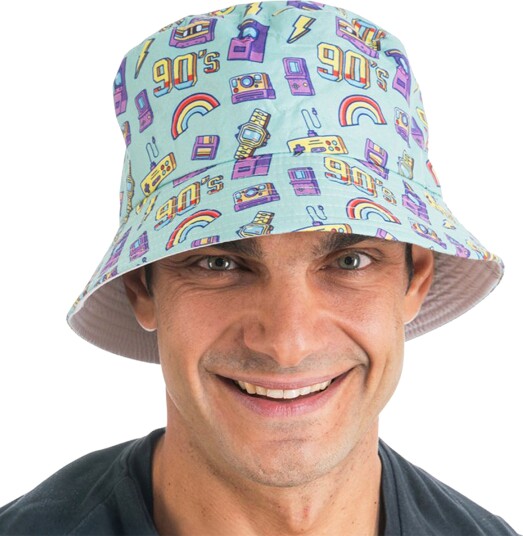 Chaks Solhatt 90-talls Blå One size 13436