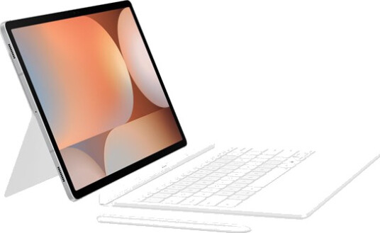 Samsung Galaxy Tab S10+ / Tab S9 FE+ / Tab S9+ Book Cover Keyboard White English Tastatur & Foliosett Hvit Samsung Galaxy Tab S10+ / Tab S9 FE+ / Tab S9+ Book Cover Keyboard White English Tastatur & Foliosett Hvit