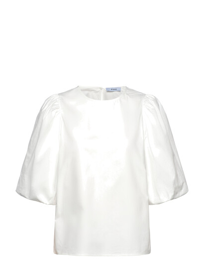 Minus Msjoa Short Sleeve Blouse - White - 36