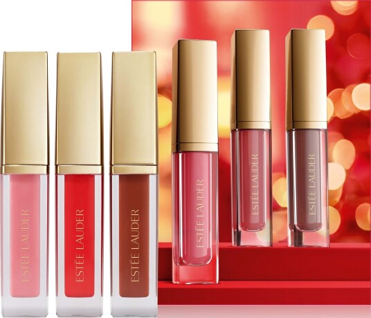 Estée Lauder Suite Kisses Glossy Pout Mini Lip Oil Trio Set