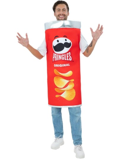 Pringles Original Boks Kostyme