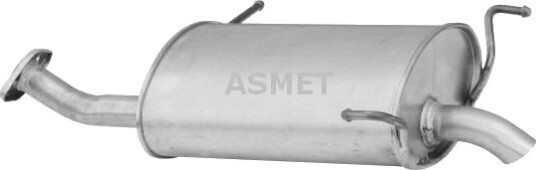 ASMET 14.040 Bakre eksospotte