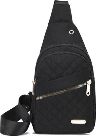 Ryggsekk Lettvekts Anti tyveri Sling Bag Skulderveske Crossbody Brystveske