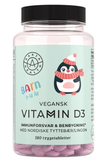 VITAMIN D3 & TYTTEBÆR FOR BARN VITAMIN D3 & TYTTEBÆR FOR BARN