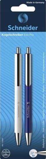 Schneider Evo Pro M - Automatisk Kulepenn - M - 2 Stk
