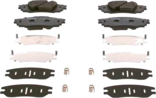 Bremseklosser BOSCH 0 986 424 927 Bremseklosser BOSCH 0 986 424 927