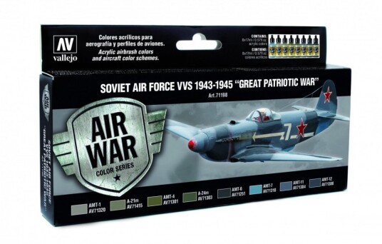 Vallejo Model Air Soviet Air Force VVS 1943-1945 Great Patriotic War