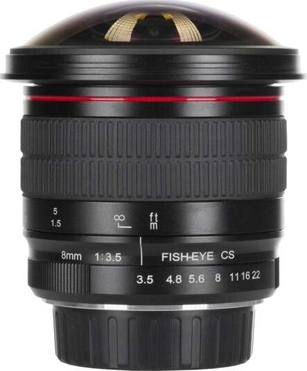 Meike MK-8mm F3.5 Fisheye-objektiv for Nikon 1 Meike MK-8mm F3.5 Fisheye-objektiv for Nikon 1