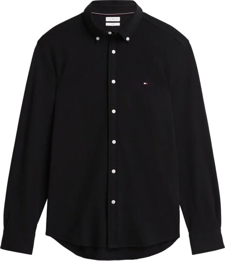 Tommy Hilfiger Knitted Shirt Sf   Black   L