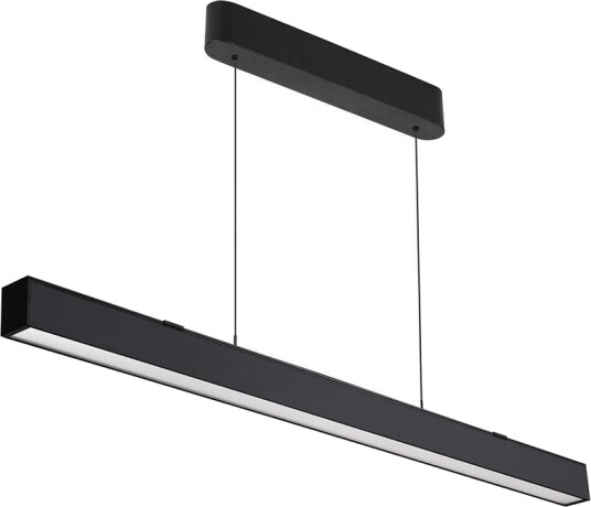 V Tac VT 7 44 LED pendelarmatur 40W lineær hengende Samsung chip opp/ned system 3i1 svart hus Kulør : 3 i 1