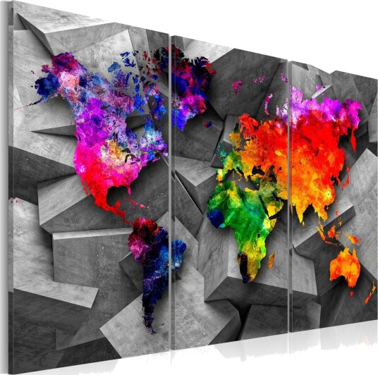 Bilde Symmetry Of The World 90x60 Artgeist sp. z o. o.