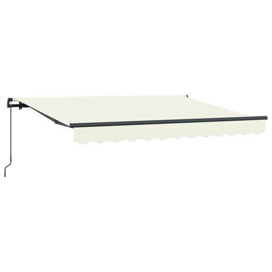 Innvendbar Markise Krem 250 x 200 cm stoff
