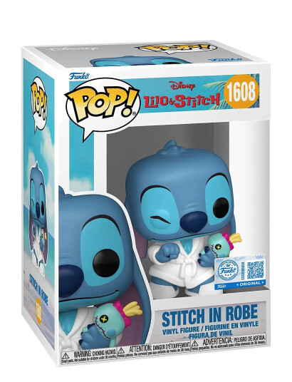 Funko Funko Pop Vinyl L&S Stitch In Robe - Blue - ONE SIZE