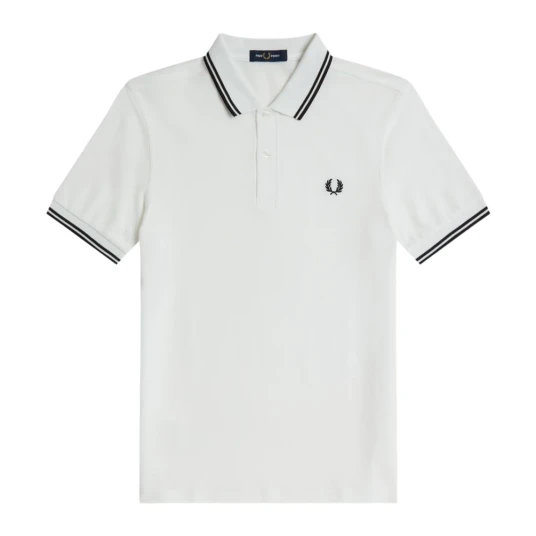 Fred Perry Herre Topper Hvit L Fred Perry Herre Topper Hvit L