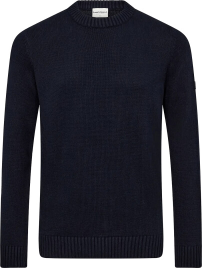 Bruun & Stengade Bs Rapa Regular Fit Knitwear Navy M