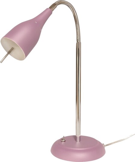 Tanum Bordlampe Med Bryter  Høyde 40 Cm  Korall