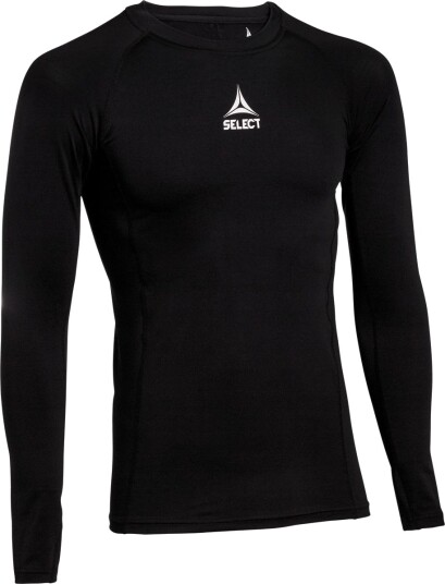 Select Shirts L/S Baselayer, treningstrøye junior, senior XL BLACK