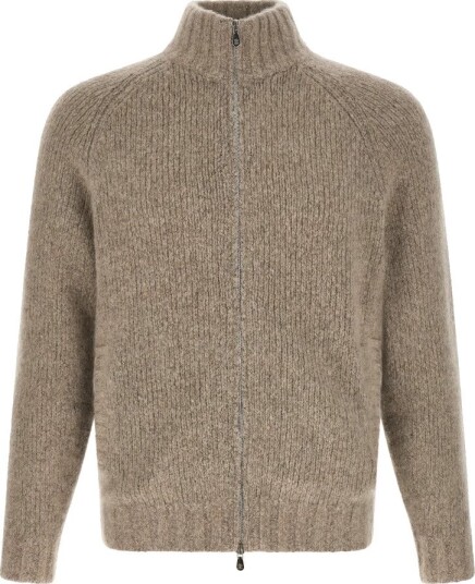 Brunello Cucinelli Herre Strikkevarer Beige L,