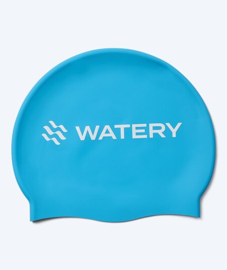 Watery badehette til junior 6-12 - Signature - Lyseblå - Badehetter - Unisex Watery badehette til junior 6-12 - Signature - Lyseblå - Badehetter - Unisex