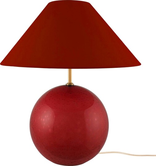 Iris 35 Bordlampe Burgunder Iris 35 Bordlampe Burgunder
