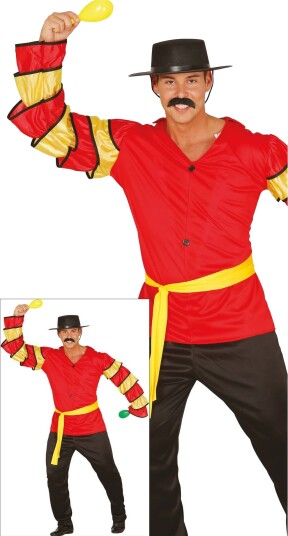 Rumbero Mariachi Fiesta Kostyme til Herre Voksenkostyme 92731