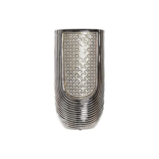 Dkd Home Decor Vase Dkd Home Decor Sølv Gyllen Steintøy (24 X 13 X 47 Cm)
