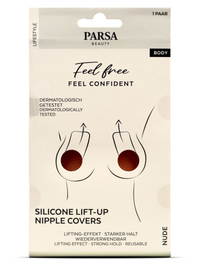 Parsa Silicone Lift-Up Nipple Covers  Nude