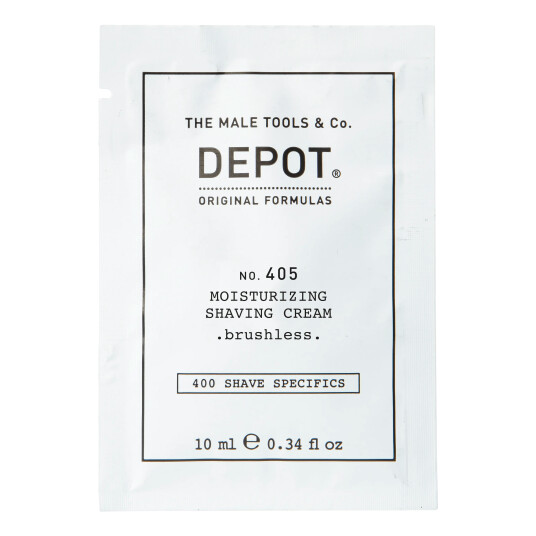 Depot No. 405 Moisturizing Shave Cream - Vareprøve