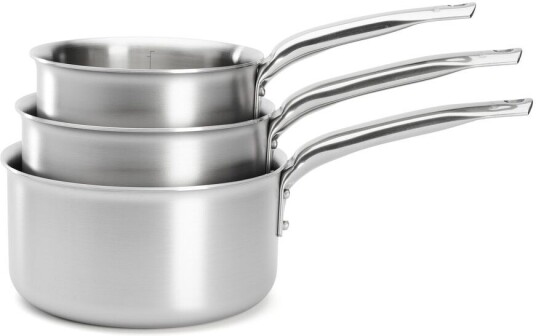 de Buyer Alchimy grytesett 3 deler Rustfritt stål de Buyer Alchimy grytesett 3 deler Rustfritt stål