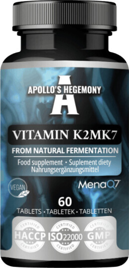 Vitamin K2 MK7 100 µg 60 kaps. Apollo’s Hegemony
