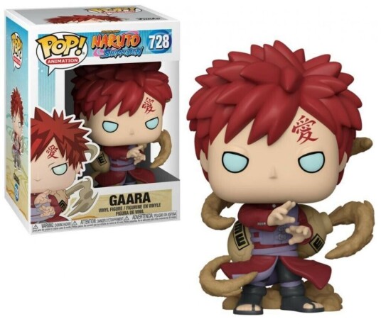 Funko Gaara Pop! Vinyl Figur fra Naruto - 9,5 cm Samlefigur