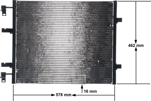 Kondensator MAHLE ORIGINAL AC 708 000S