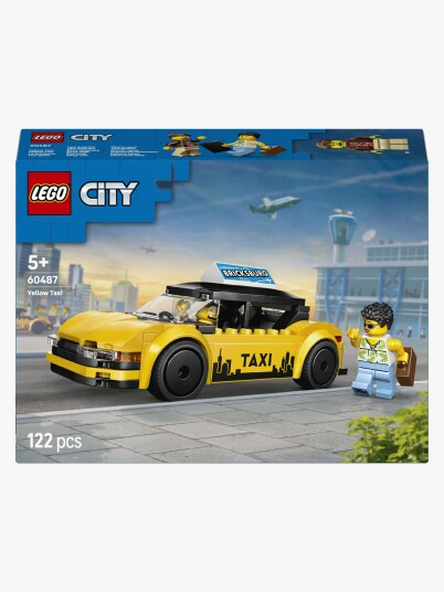 Lego Gul Taxi 60487 Yellow One Size