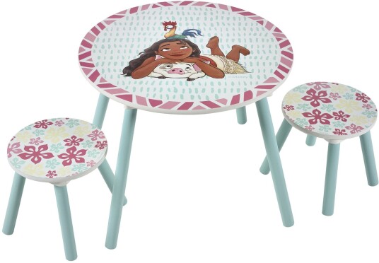 Disney Vaiana Bord og Stoler Blå Disney Vaiana Bord og Stoler Blå