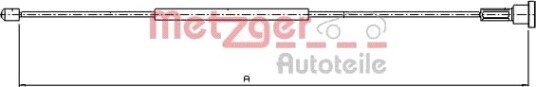 Metzger Tautrekk parkeringsbrems METZGER 11.5757