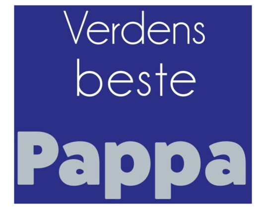 Verdens beste pappa Verdens beste pappa