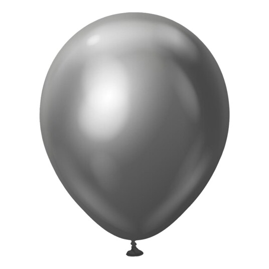 Ballongkungen AB Lateksballonger Professional Store Space Grey Chrome - 5-pakning