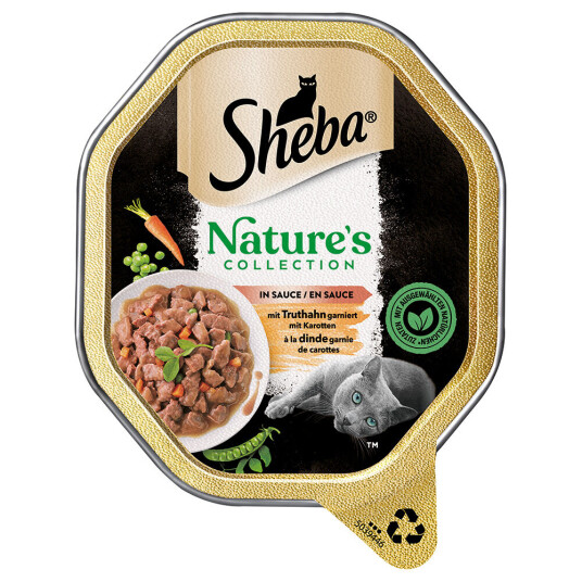 Sheba Nature´S Collection I Saus 22 X 85 G Med Kalkun